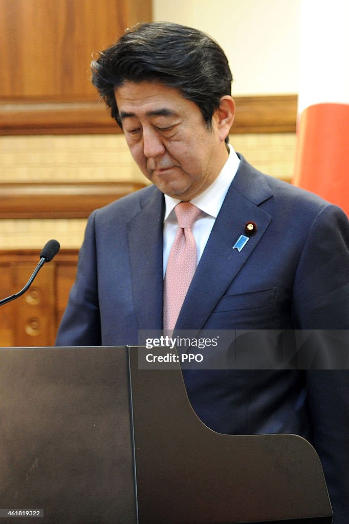 Japanese Prime Minister Visits West Bank