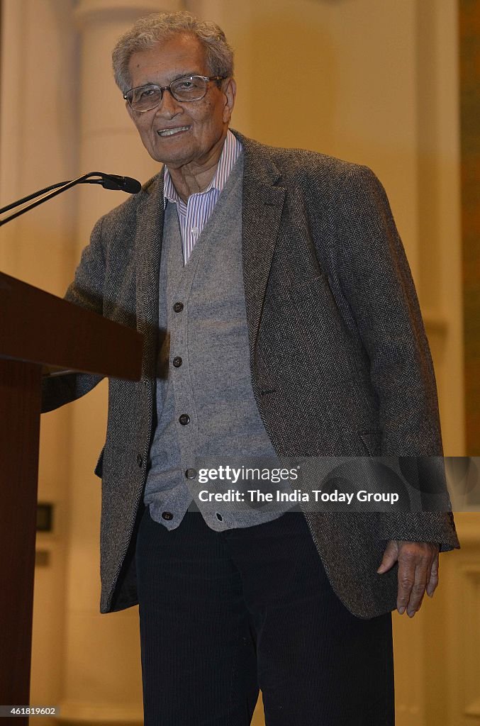 Amartya Sen's book launch event