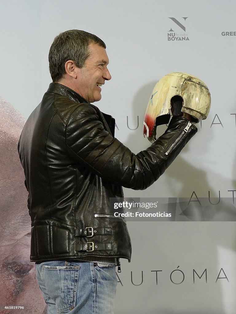 'Automata' Madrid Photocall