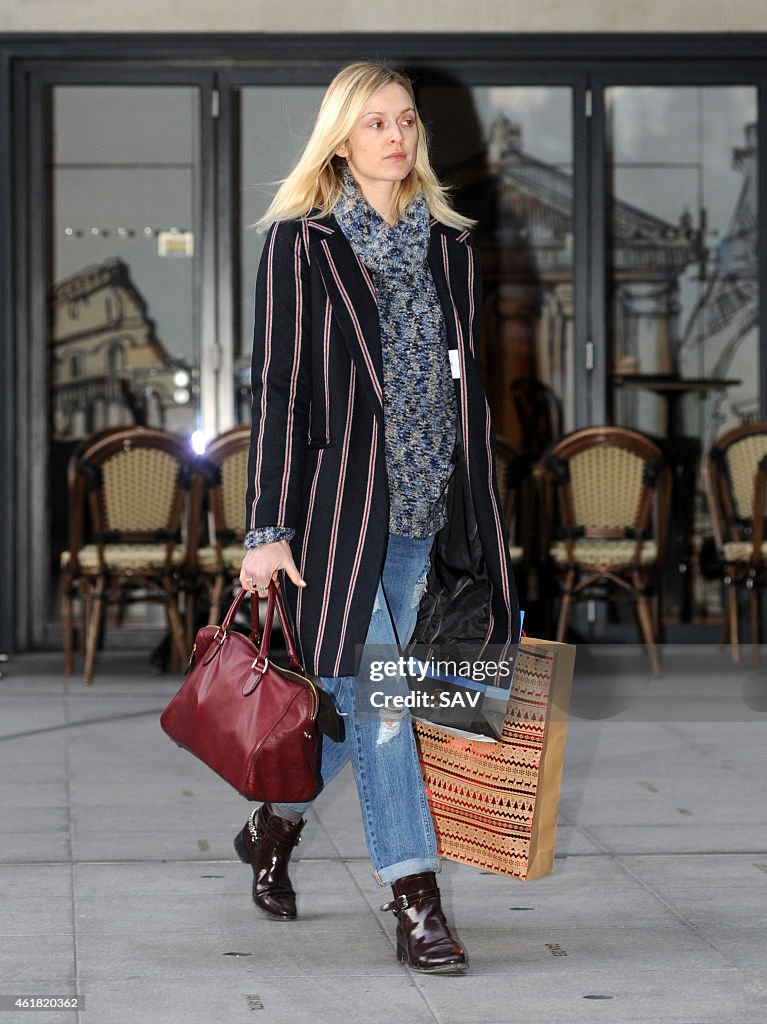 London Celebrity Sightings -  January 20, 2015