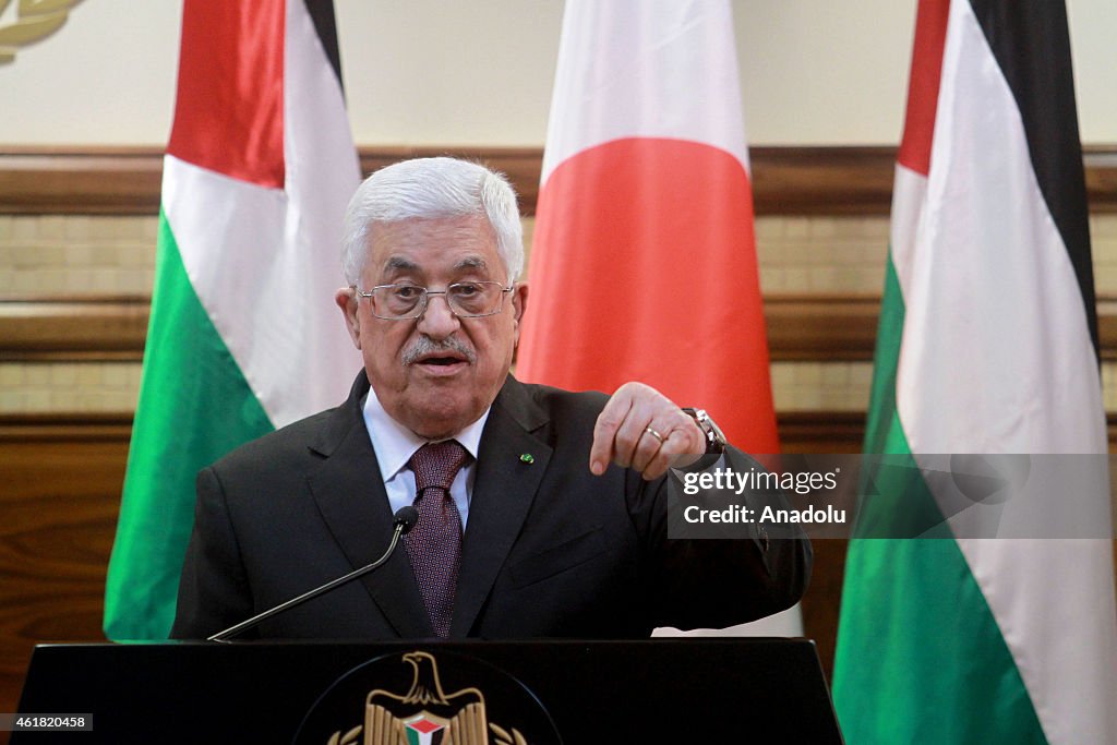 Shinzo Abe - Mahmoud Abbas