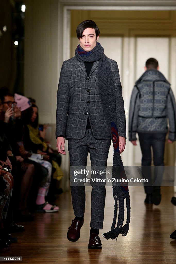 CHRISTIAN PELLIZZARI - Runway - Milan Menswear Fashion Week Fall Winter 2015/2016