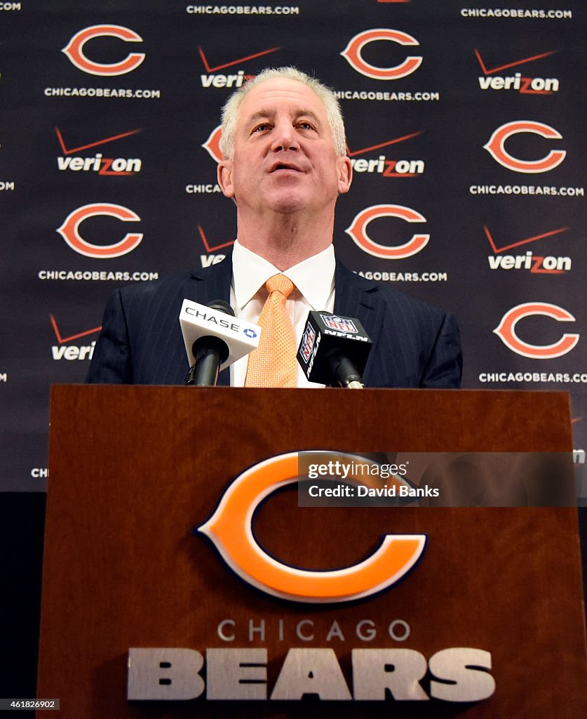 Chicago Bears Introduce John Fox