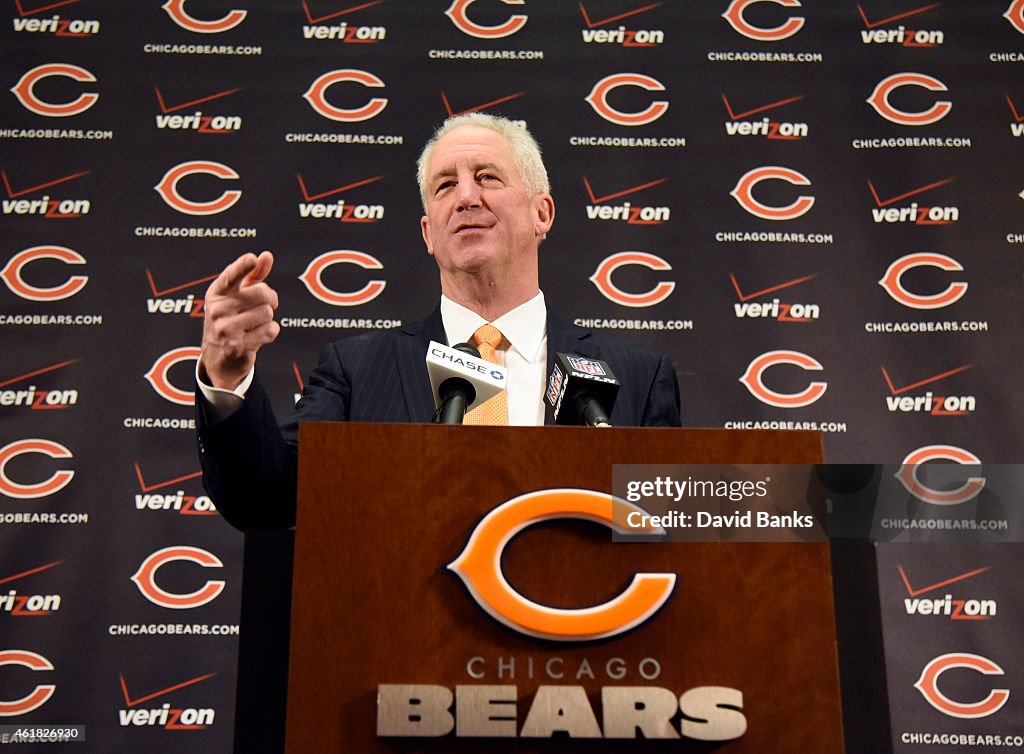 Chicago Bears Introduce John Fox