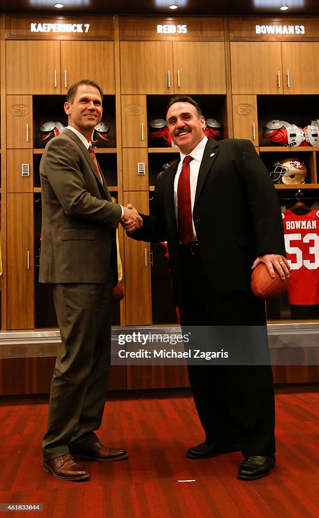 San Francisco 49ers Introduce Jim Tomsula