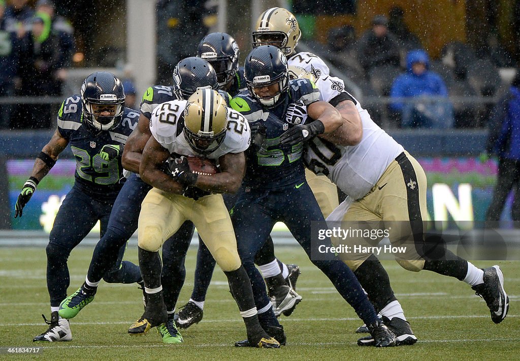 Divisional Playoffs - New Orleans Saints v Seattle Seahawks