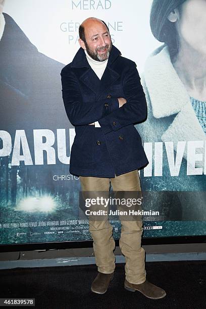 Kad Merad attends 'Disparue En Hiver' Paris Premiere at UGC Cine Cite Bercy on January 20, 2015 in Paris, France.