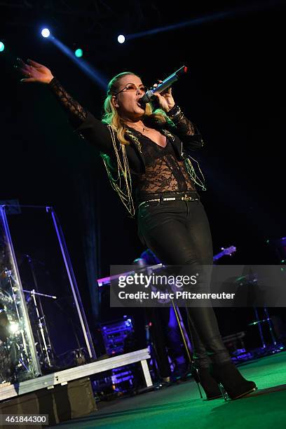 Anastacia performs on stage at the Palladium on January 20, 2015 in Cologne, Germany.