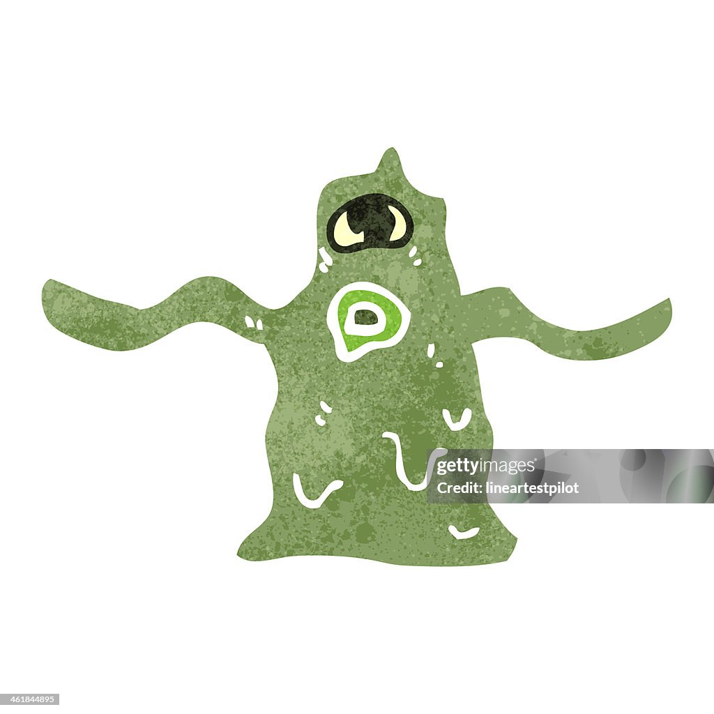 Retro Cartoon Gross Blob Monster High-Res Vector Graphic - Getty Images