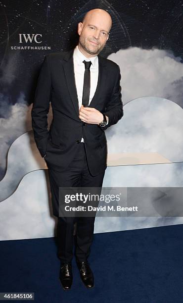 Marc Forster attends the IWC "Journey To The Stars" Gala Dinner during the Salon International de la Haute Horlogerie 2015 on January 20, 2015 in...