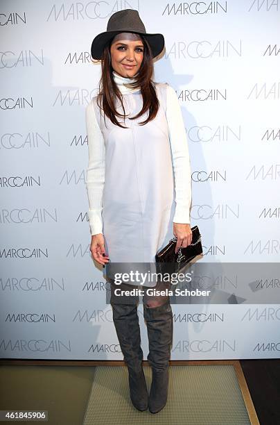 Katie Holmes during the Marc Cain Dinner at Sra Bua Bar on January 20, 2015 in Berlin, Germany.