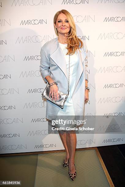 Frauke Ludowig during the Marc Cain Dinner at Sra Bua Bar on January 20, 2015 in Berlin, Germany.