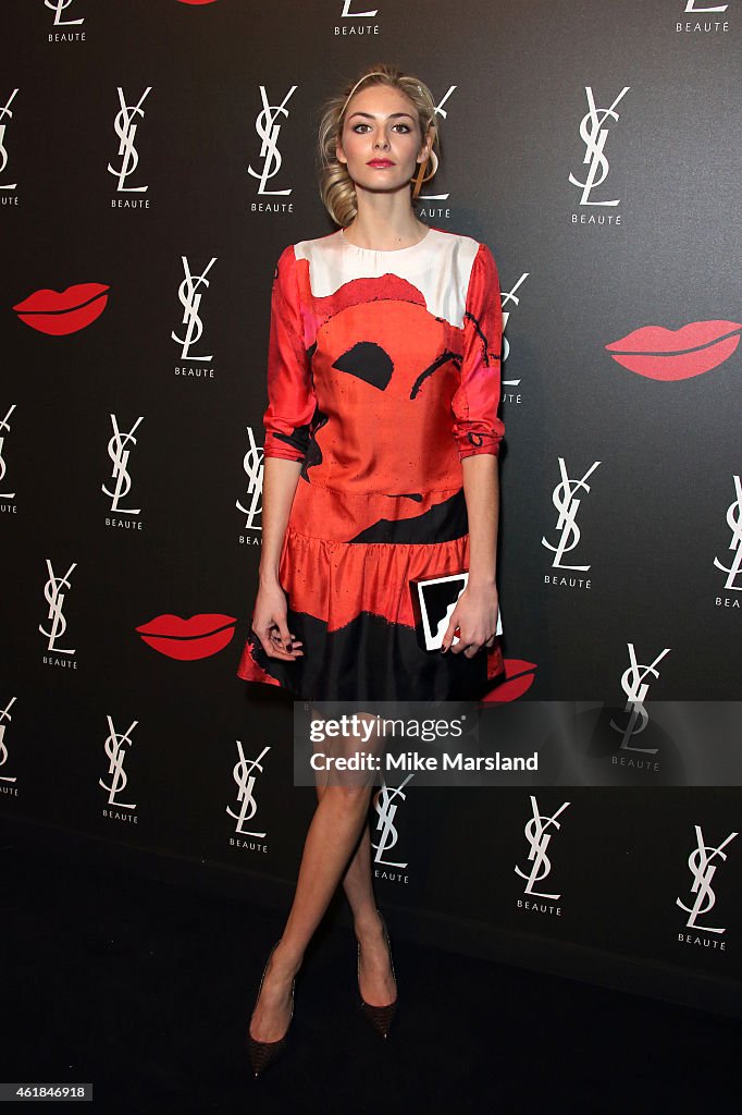 YSL Beaute: YSL Loves Your Lips Party - Arrivals