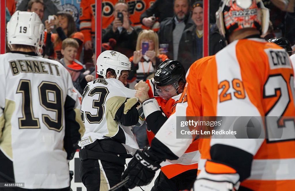 Pittsburgh Penguins v Philadelphia Flyers