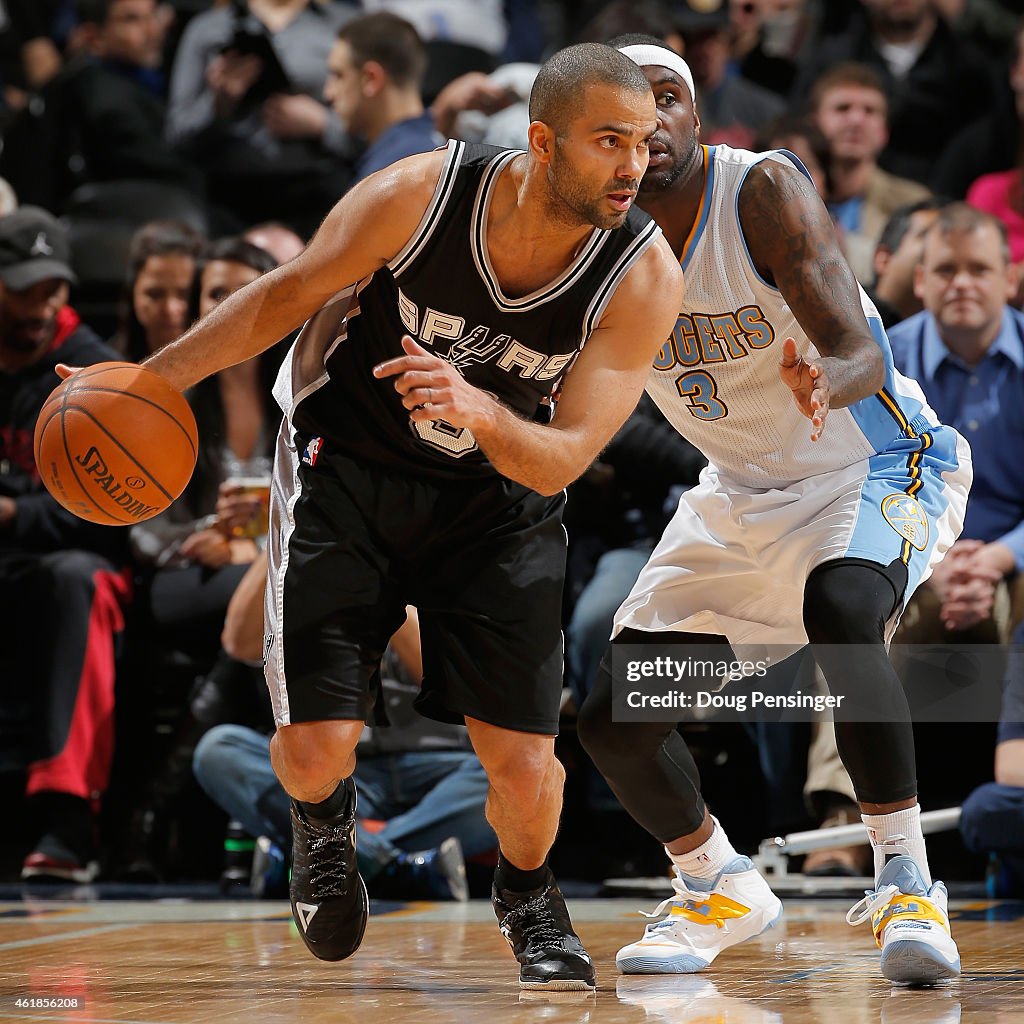 San Antonio Spurs v Denver Nuggets