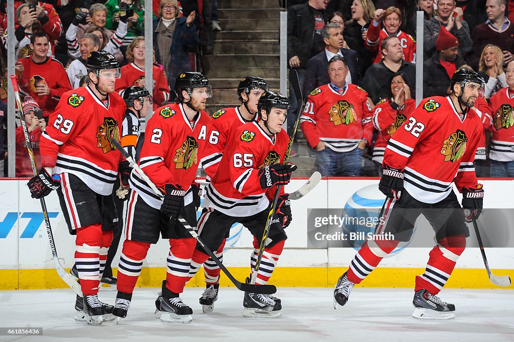 Arizona Coyotes v Chicago Blackhawks