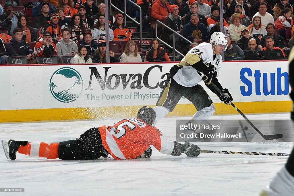 Pittsburgh Penguins v Philadelphia Flyers