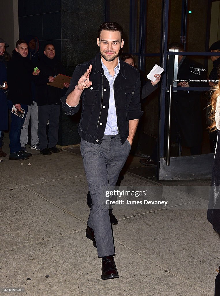 Celebrity Sightings In New York City - January 20, 2015