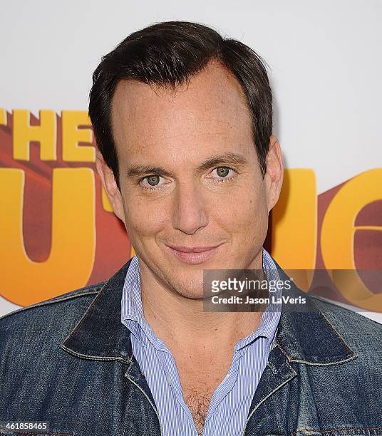 Actor Will Arnett attends the premiere of "The Nut Job" at Regal Cinemas L.A. Live on January 11, 2014 in Los Angeles, California.