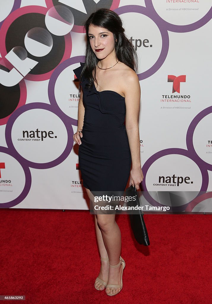 NATPE 2015 - Telemundo International Red Carpet Event