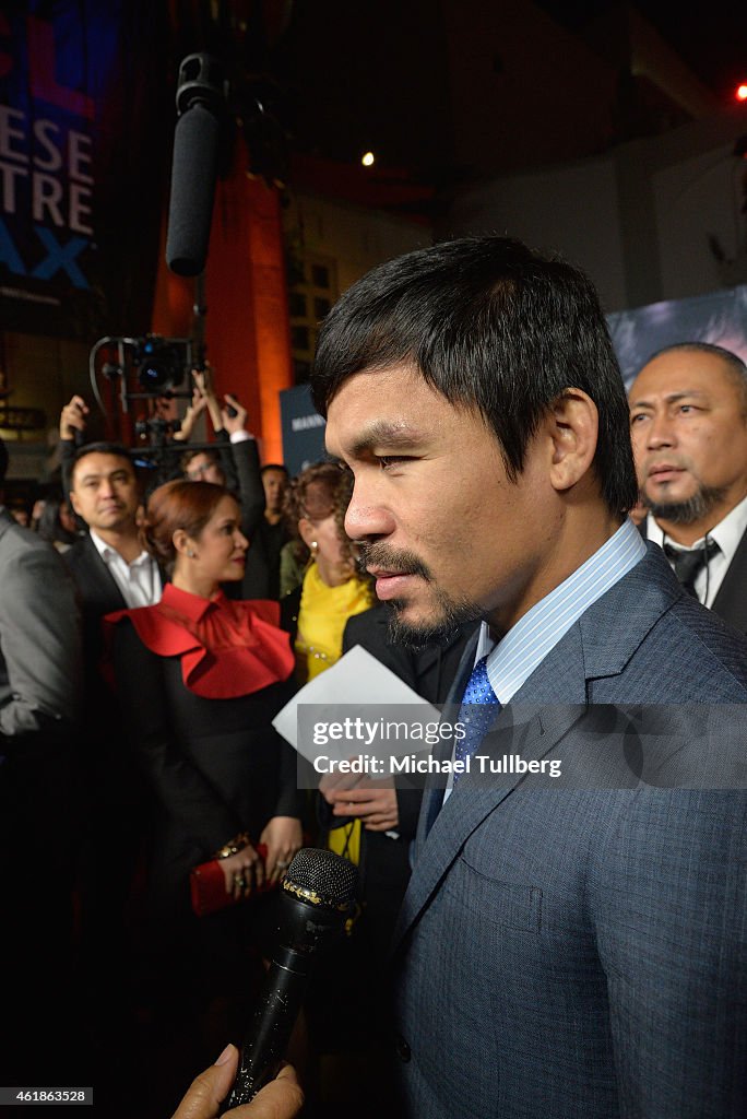 Premiere Of "Manny" - Arrivals