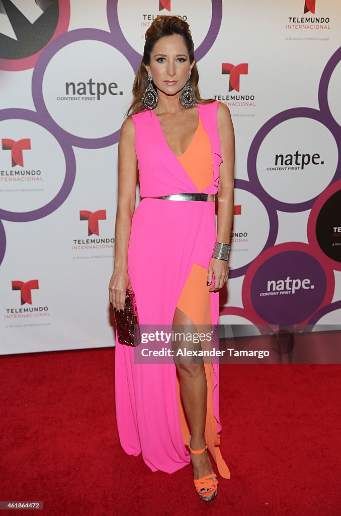 NATPE 2015 - Telemundo International Red Carpet Event