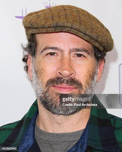Actor Jason Lee attends the red carpet premiere of "Away & Back" at iPic Westwood on January 20, 2015 in Westwood, California.