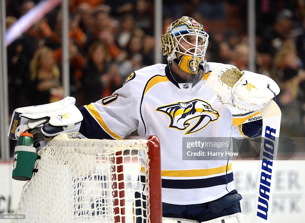 Nashville Predators v Anaheim Ducks