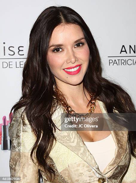 Actress Marlene Favela attends the launch party for 'Aniise by Patricia De Leon' at Nobu on January 20, 2015 in Los Angeles, California.