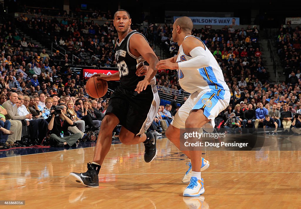 San Antonio Spurs v Denver Nuggets