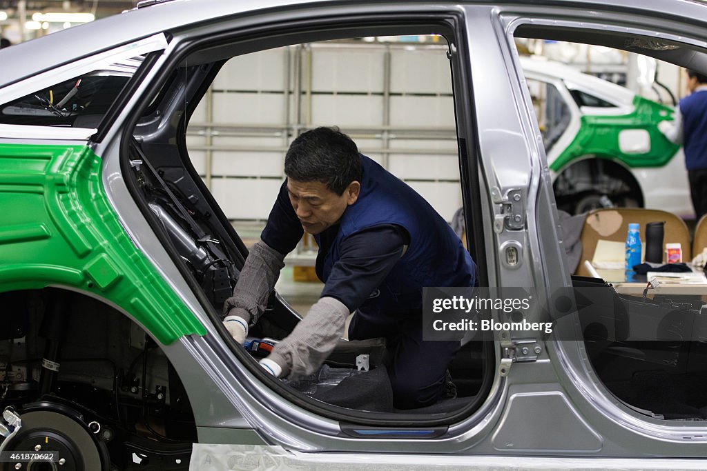 Inside A Hyundai Motor Co. Factory Ahead Of 4Q Earnings Results