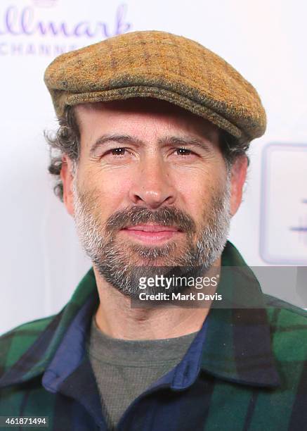 Actor Jason Lee attends the Hallmark Hall Of Fame presents the premiere of Hallmark Channel's "Away & Back" held at iPic Westwood on January 20, 2015...