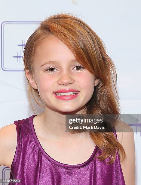 Actress Maggie Elizabeth attends the Hallmark Hall Of Fame presents the premiere of Hallmark Channel's "Away & Back" held at iPic Westwood on January...