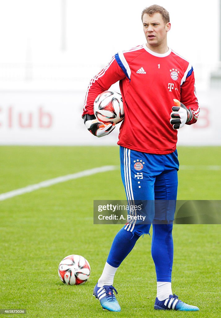 FC Bayern Muenchen Training Session