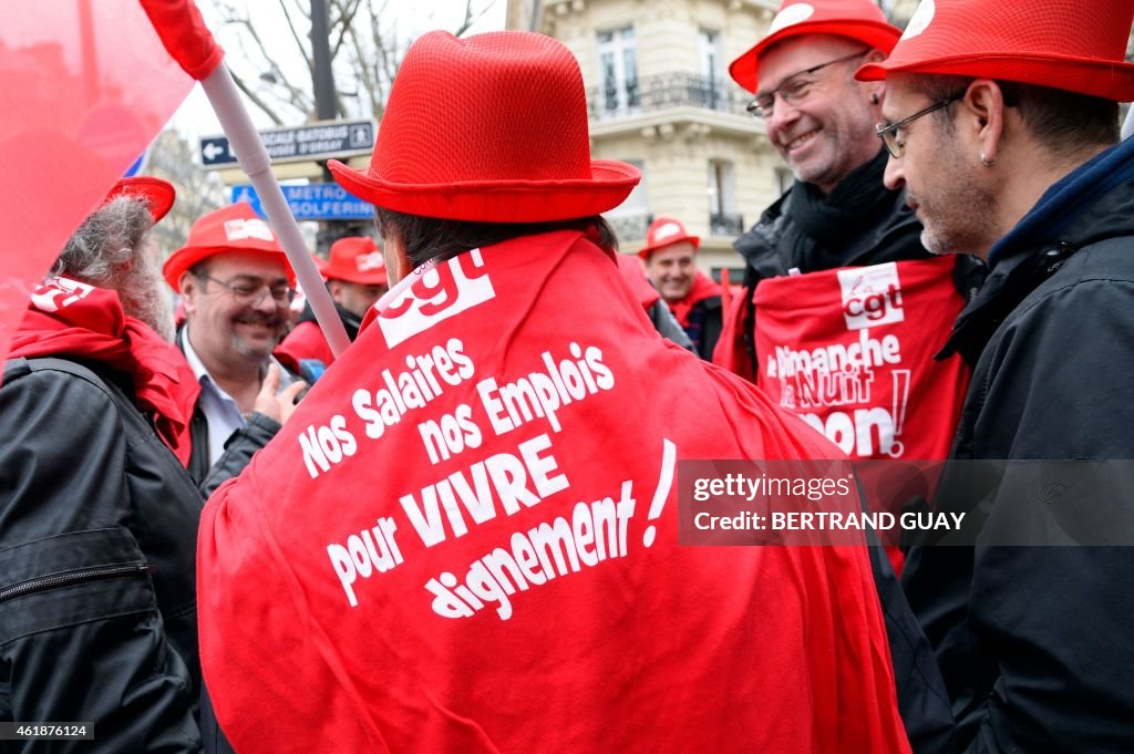 FRANCE-ECONOMY-MACRON-DEMO