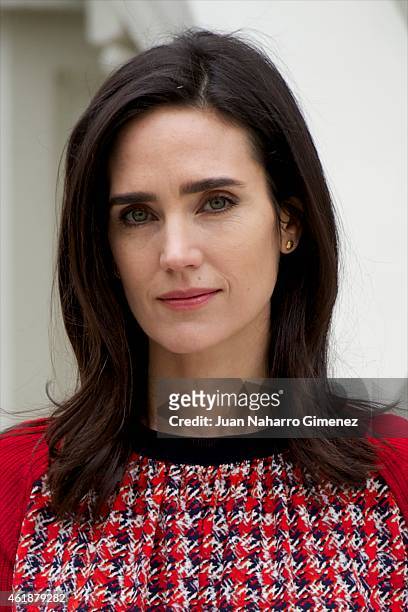 Jennifer Connelly attends 'No Llores, Vuela' photocall at Ritz Hotel on January 21, 2015 in Madrid, Spain.