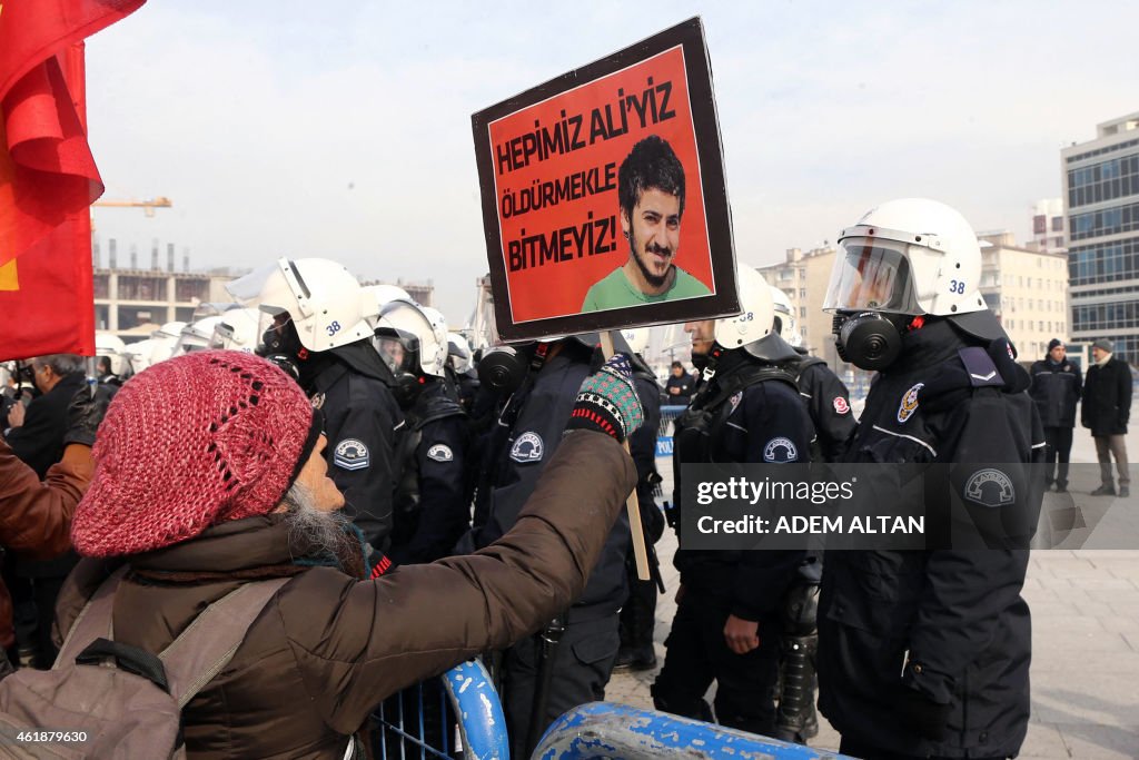 TURKEY-JUSTICE-POLICE-RIGHTS-DEMO