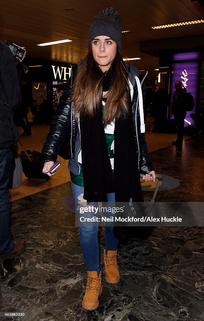 London Celebrity Sightings - JANUARY 21, 2015