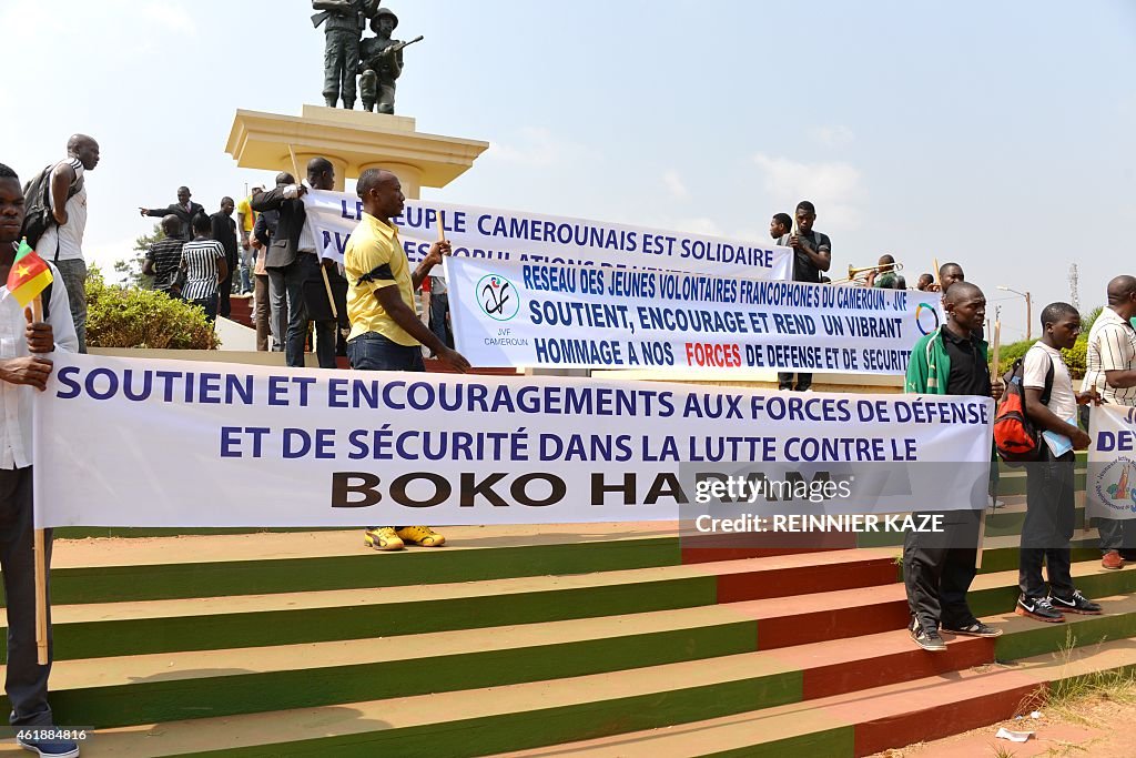 CAMEROON-NIGERIA-UNREST-DEMO-BOKO-HARAM