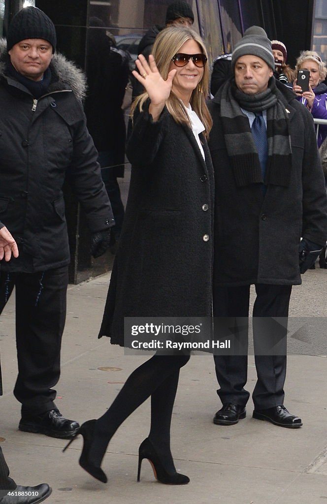 Celebrity Sightings In New York City - January 21, 2015