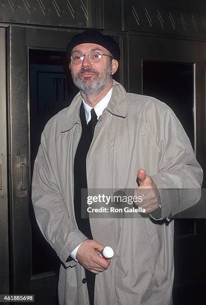 Actor Antony Sher attends the "Stanley" Broadway Play Opening Night on February 20, 1997 at the Circle in the Square Theatre in New York City.