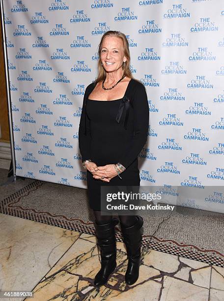 Nan Hauser attends The Ocean Campaign Launch Gala at Capitale on January 20, 2015 in New York City.