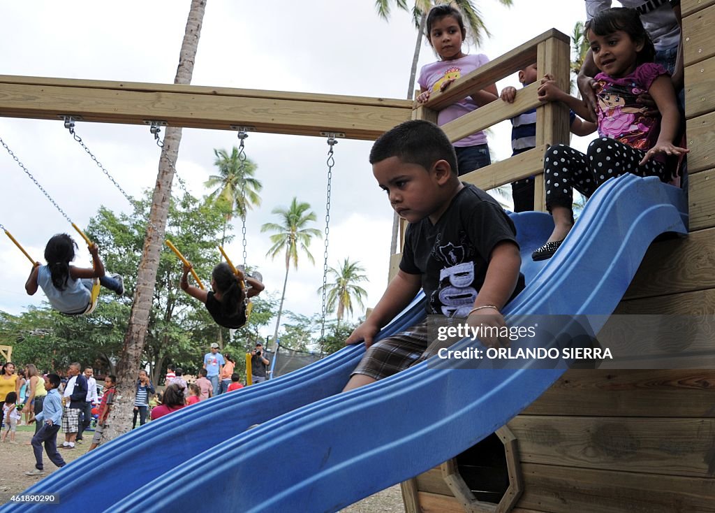 HONDURAS-SOCIETY-CRIME-GANGS-SECURITY-PARK