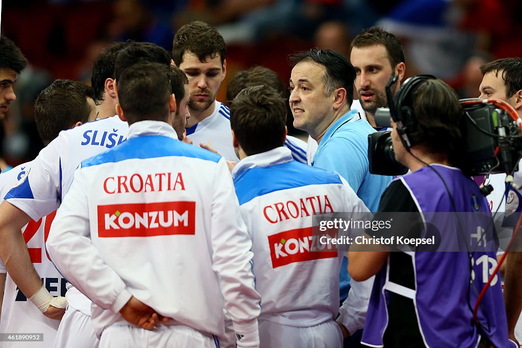 Macedonia v Croatia - 24th Men's Handball World Championship