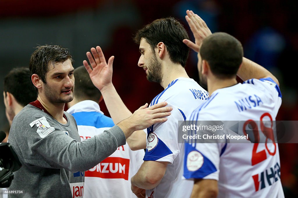 Macedonia v Croatia - 24th Men's Handball World Championship