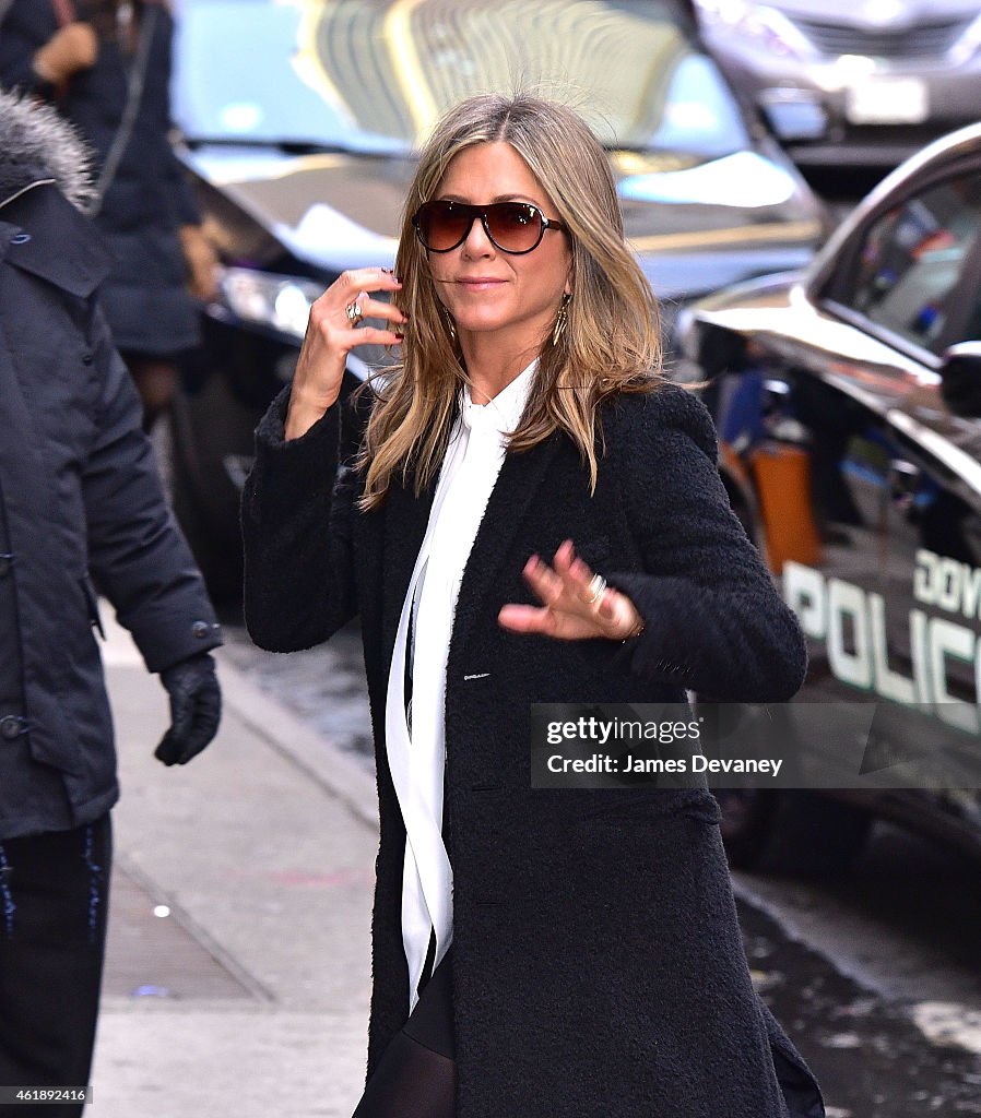 Celebrity Sightings In New York City - January 21, 2015