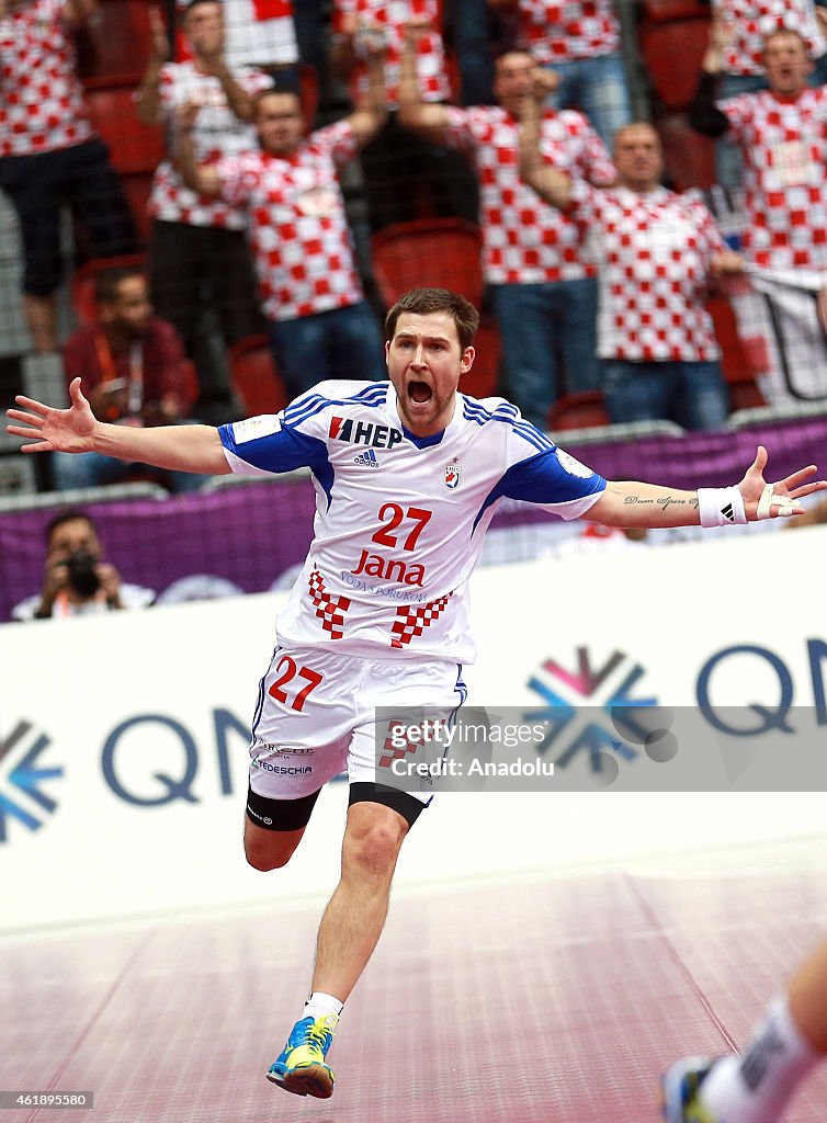 Macedonia vs Croatia: 24th Men's Handball World Championship