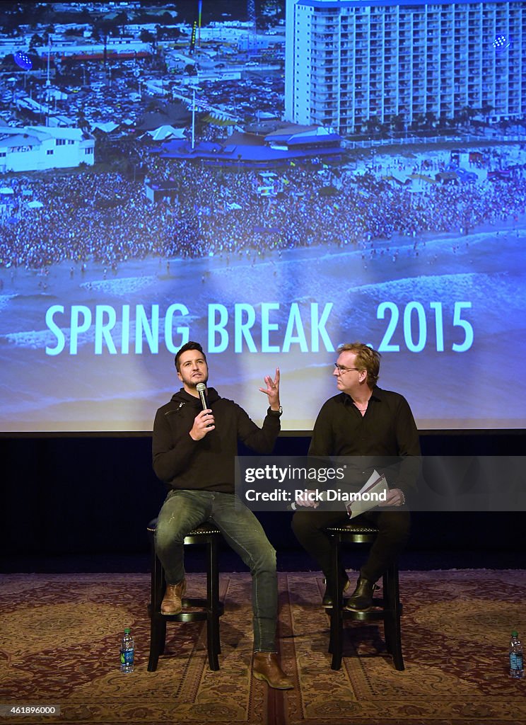 Luke Bryan Press Conference