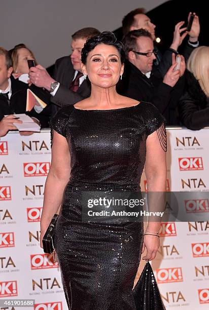 Natalie J. Robb attends the National Television Awards at 02 Arena on January 21, 2015 in London, England.