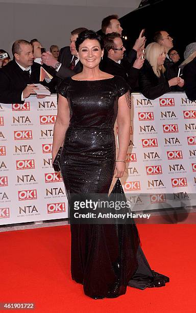 Natalie J. Robb attends the National Television Awards at 02 Arena on January 21, 2015 in London, England.